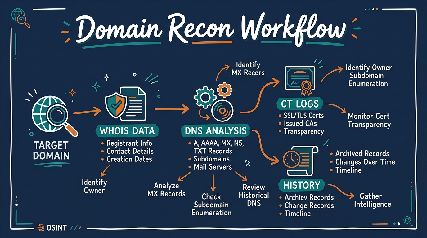 Domain Investigation OSINT Workflow Cover Page